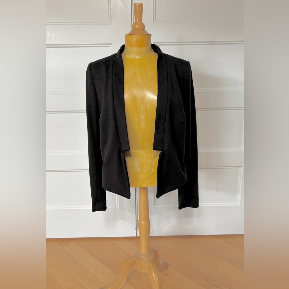 GAP Black Open Front Blazer